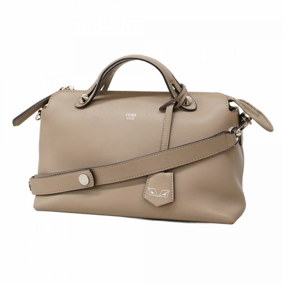 Fendi By The Way Grey Leather handbag - Picture 1 of 10